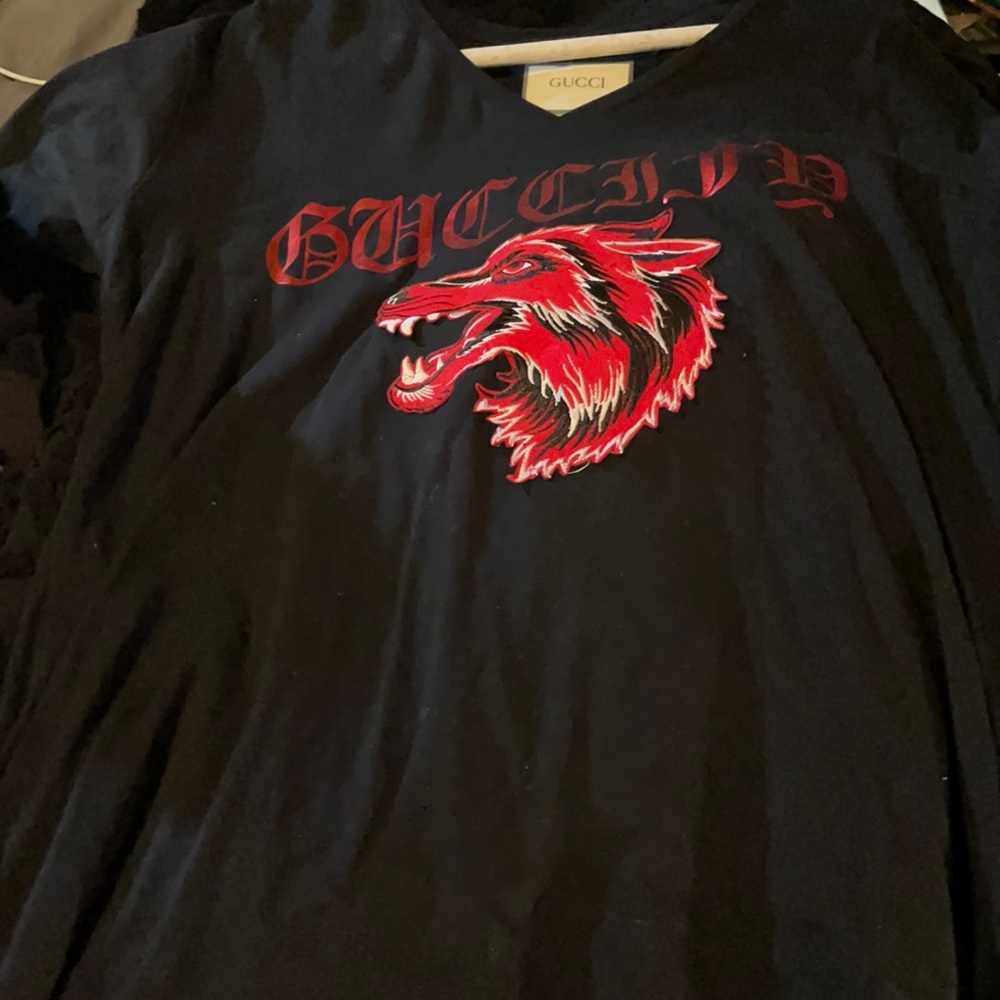 COPY - Guccify wolf t shirt